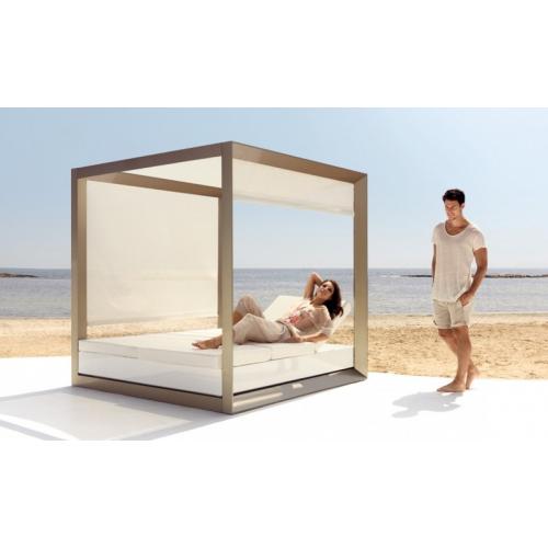 Vondom Dagbed met 2 rugleuningen Wit Verlicht