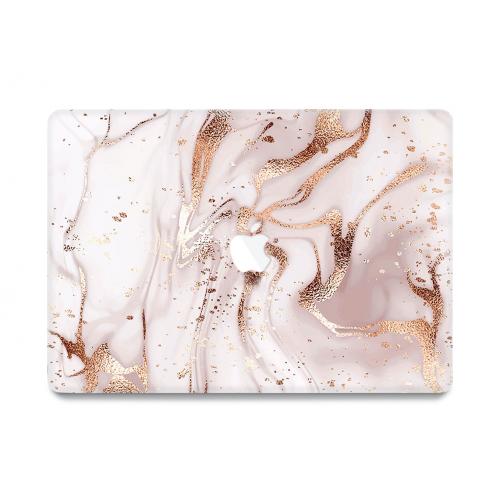 Lunso MacBook Air 13 inch (2010-2017) cover hoes - case - Marble Vera