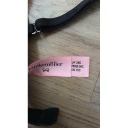Nieuw met kaartje Hunkemuller push up bh zwart 75C