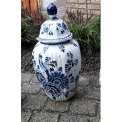 3-delig Delfts blauw kasstel