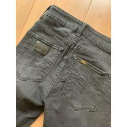 Lois spijkerbroek jeans zwart xs 24