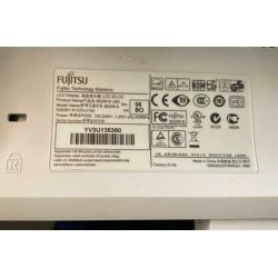 Fujitsu 22 inch LCD Monitor DVI VGA DP