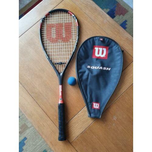 Wilson Squash TI Power Titanium Racket