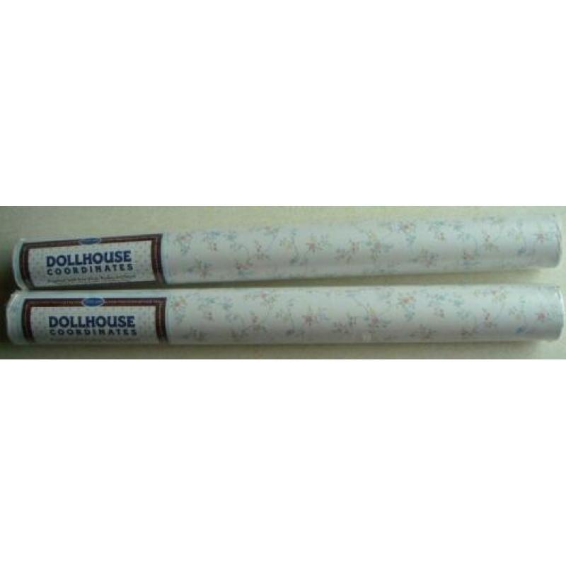 2 rollen Dollhouse coordinates romantisch behangpapier