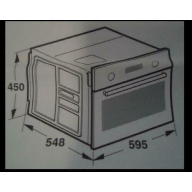 Siemens oven met geïntegreerde magnetron