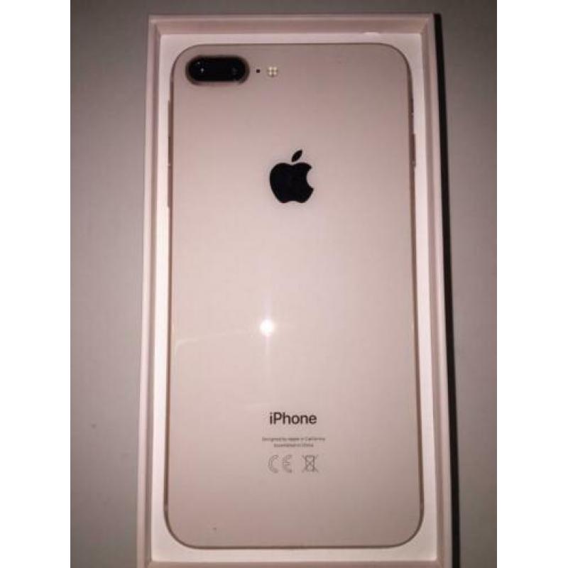Iphone 8 plus 64GB incl hoesjes