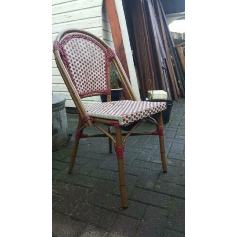Stapelbare aluminium tuinstoelen