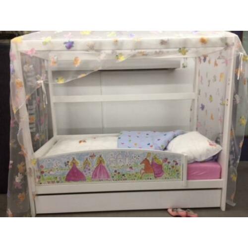 Time Live super mooi prinsessen bed met opberglade en kast
