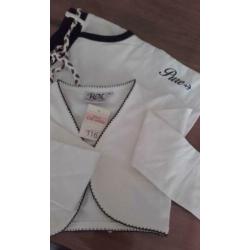 Nieuw leuk setje off white maat 116.