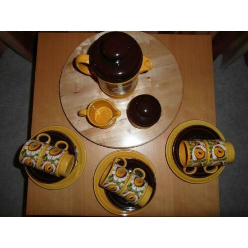 Koffieservies aardewerk