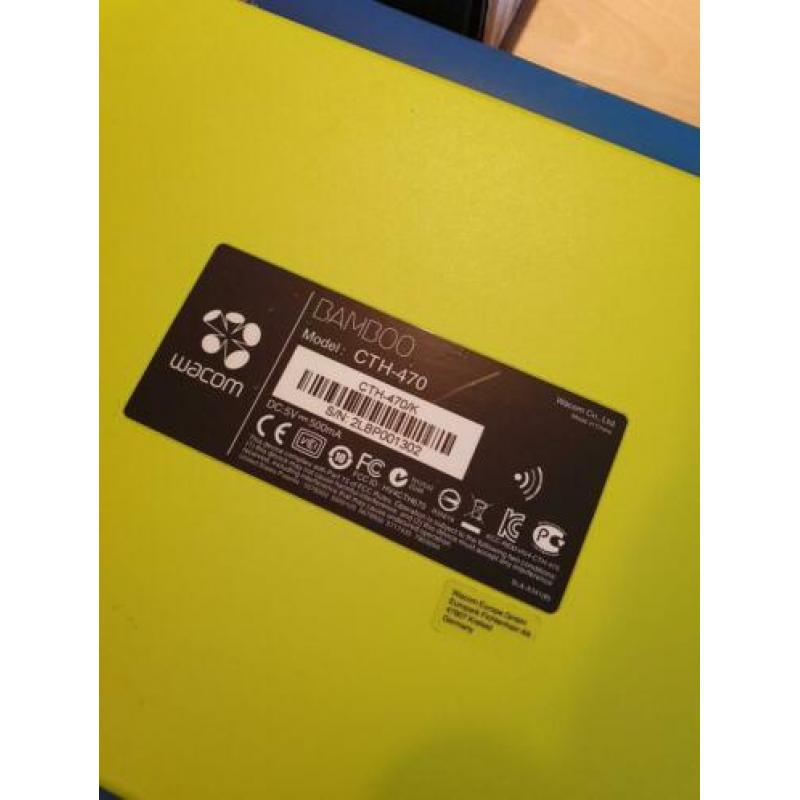 Wacom tablet Bamboo pen & touch CTH-470 met doos