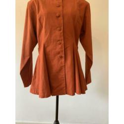 Oranje bruin vintage Mac & Maggie jasje