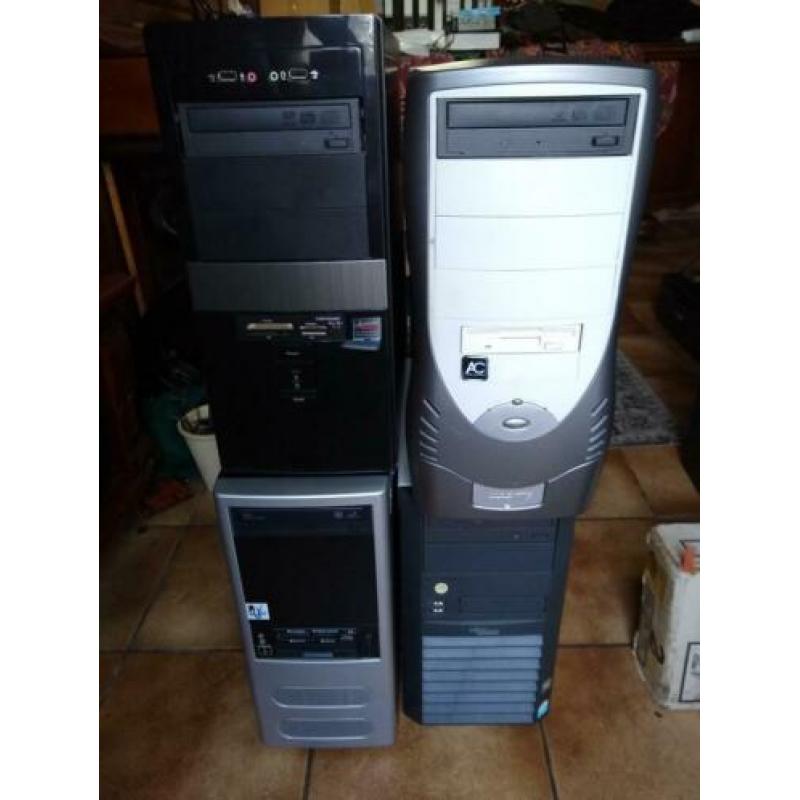 4 PC's computers