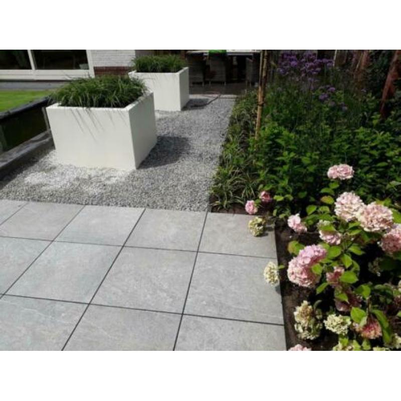 TOP TERRASTEGELS KERAMIEK Light Grey Nature 60x60 cm