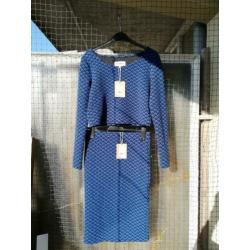 Nieuwe set top en rok in maat M