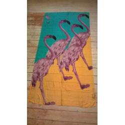 Sjaal Flamingo groot NIEUW