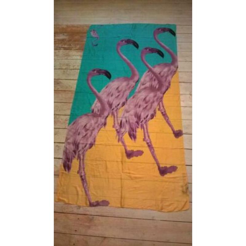 Sjaal Flamingo groot NIEUW