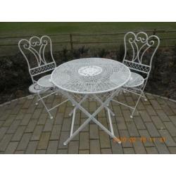 smeedijzer tuintafel