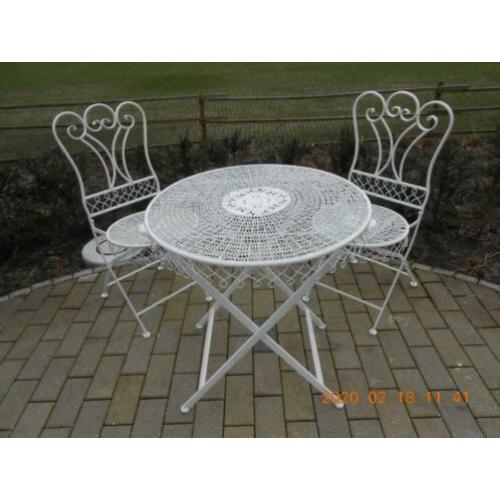smeedijzer tuintafel