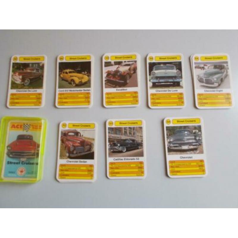 Kwartet - Street Cruisers - Ace Trump Game