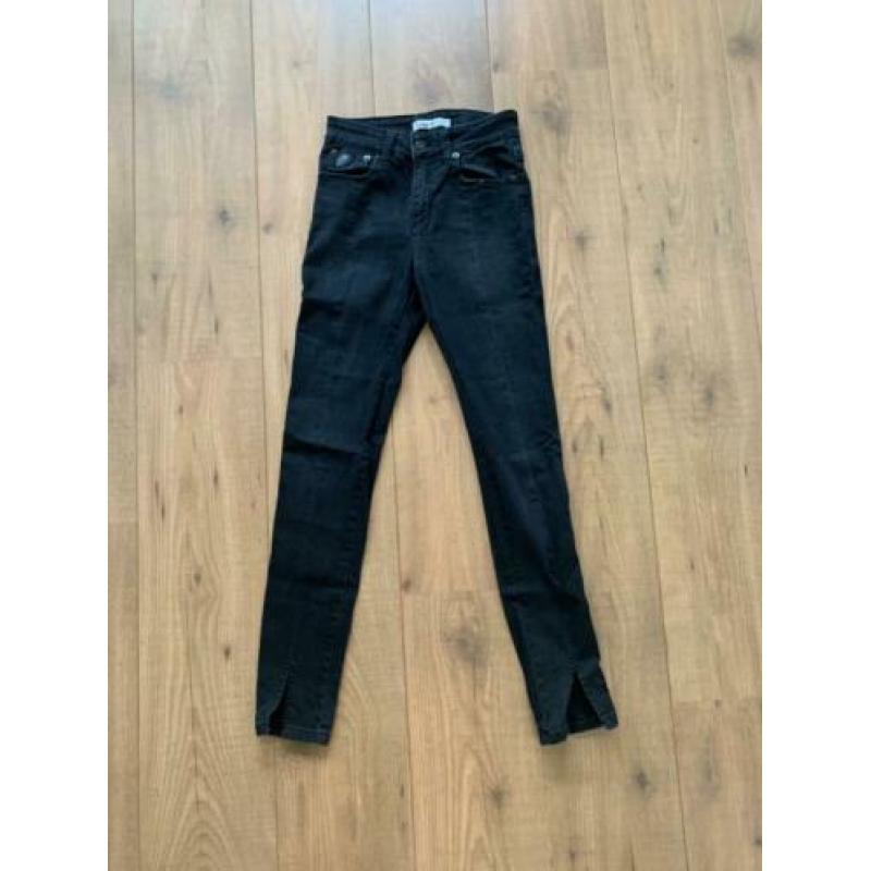 Lois spijkerbroek jeans zwart xs 24