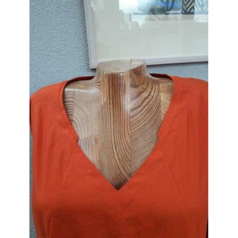 Didi oranje liocel jurkje maat XL