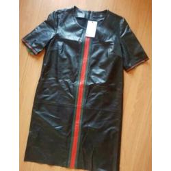 Nieuw! Leren jurk Suite22 maat S DNA Gucci Goosecraft Ibana