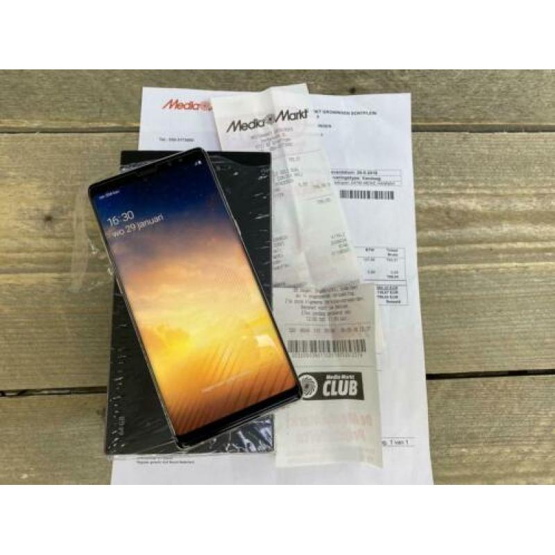 Samsung Note 8 Zwart 64GB Z.G.A.N ! ( Bon aanwezig)
