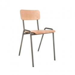 680x School chair vintage oude schoolstoelen cafe stoel 553