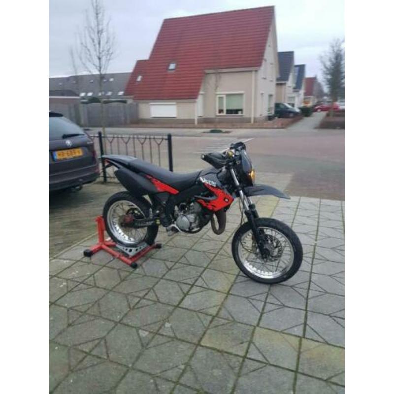 Derbi senda extreme 50cc gereviseerd!