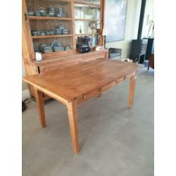 Houten Teak tafel 160 x 80 cm
