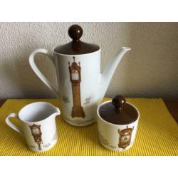 Klokken servies vintage