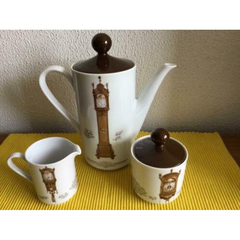 Klokken servies vintage
