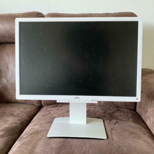 Fujitsu 22 inch LCD Monitor DVI VGA DP