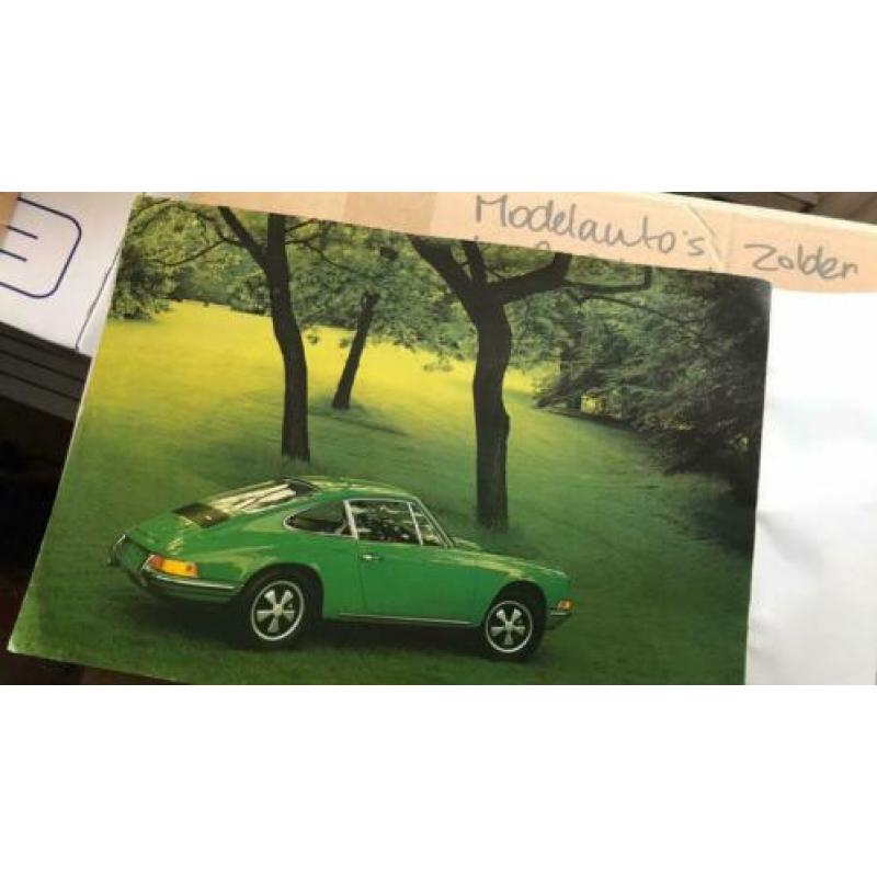 Porsche 911 prospekt plus technische daten