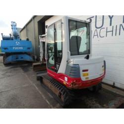 Takeuchi TB235 minigraver midigraver graafmachine rupskraan