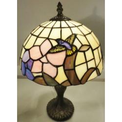 Tiffany lamp,tiffany tafellamp kolibri