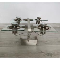 IKEA Fuga 4 voudige plafondspots (incl halogeen spot)