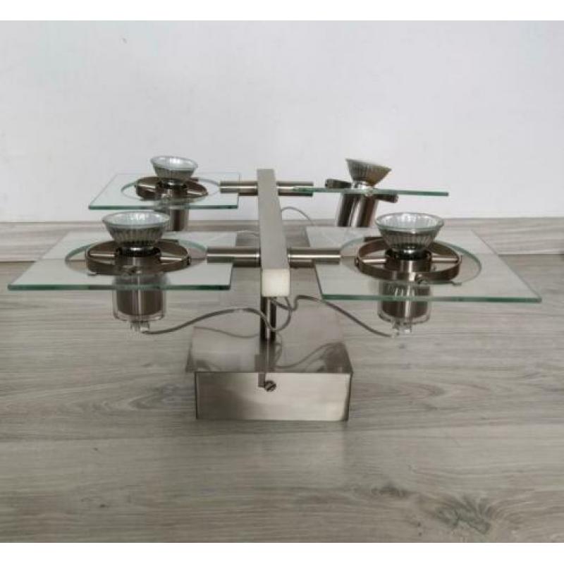 IKEA Fuga 4 voudige plafondspots (incl halogeen spot)