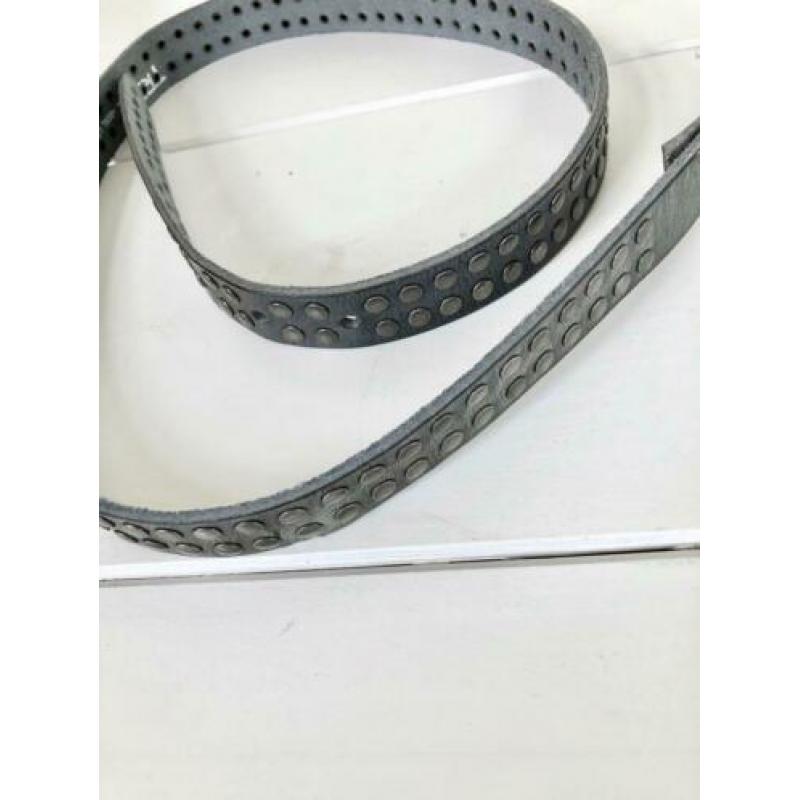 Trezz riem echt leer grijs, maat 95 - NP 39,95 - wyp
