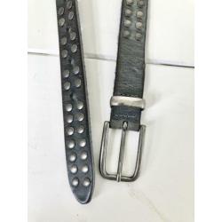 Trezz riem echt leer grijs, maat 95 - NP 39,95 - wyp