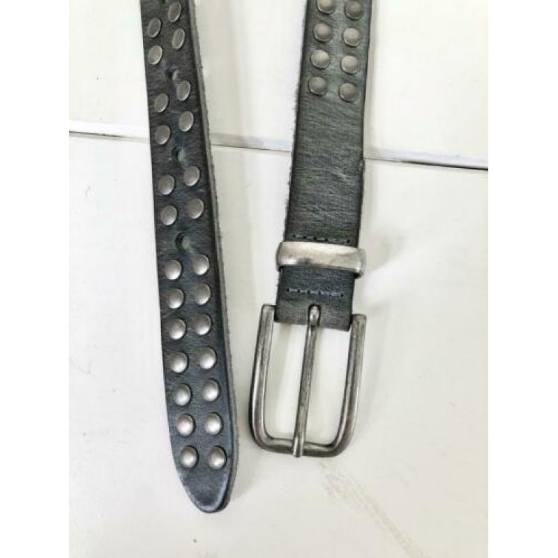 Trezz riem echt leer grijs, maat 95 - NP 39,95 - wyp