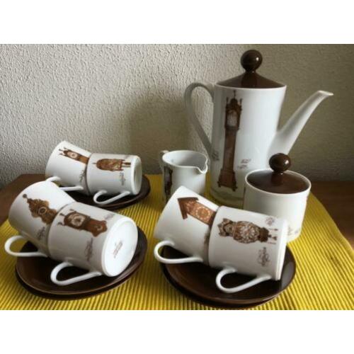 Klokken servies vintage
