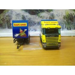 Tekno - Scania 114 L - combi/wipkar - Bart Smit - in doos