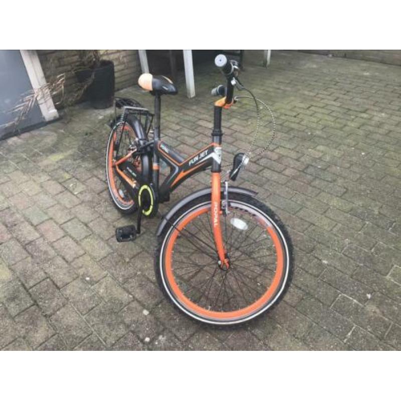 Stoere jongens fiets.