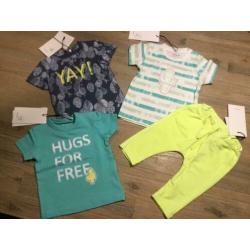 Nieuw set Name-It zomer jongen 56, T-shirts en broekje