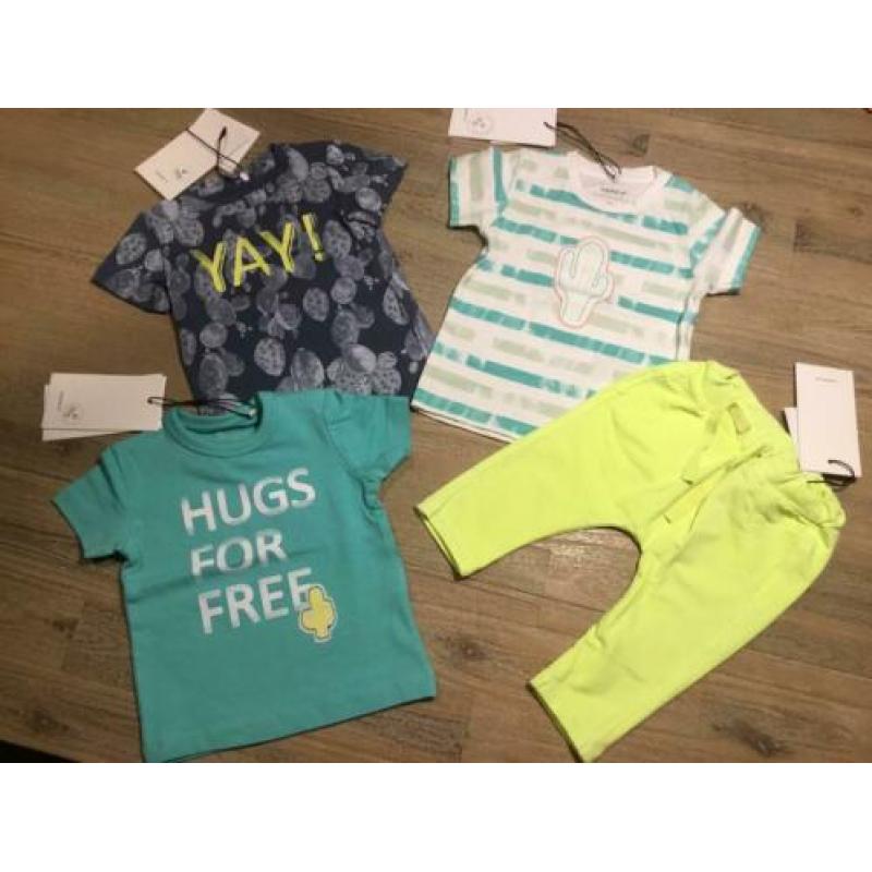 Nieuw set Name-It zomer jongen 56, T-shirts en broekje