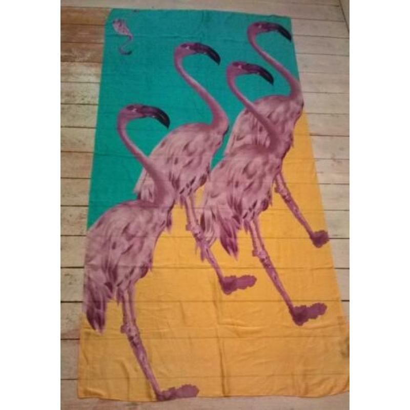 Sjaal Flamingo groot NIEUW