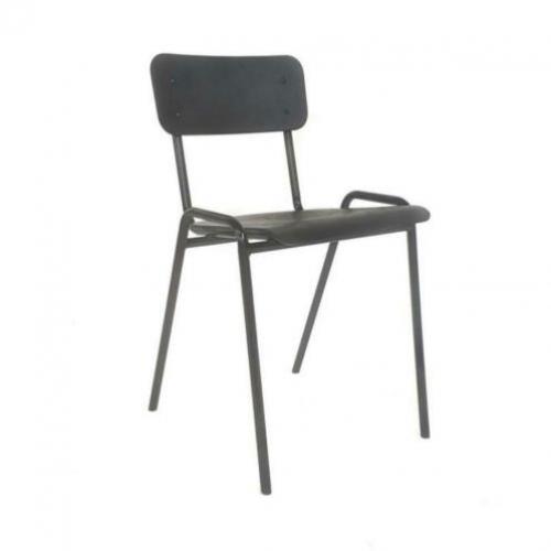 680x School chair vintage oude schoolstoelen cafe stoel 553