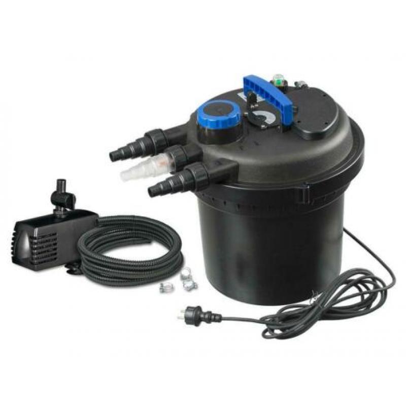 Complete vijver drukfilter set nieuw in de doos